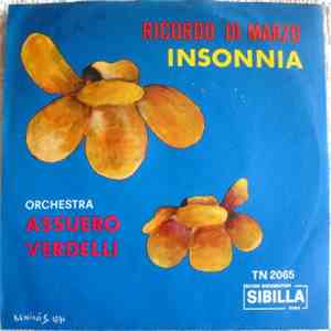 Orchestra Assuero Verdelli - Ricordo Di Marzo / Insonnia