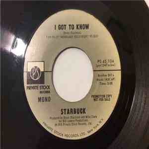 Starbuck - I Got To Know