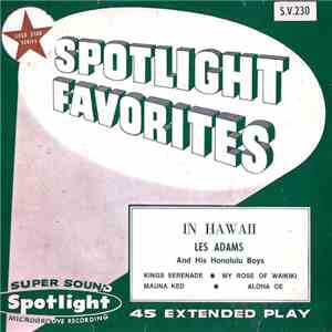 Les Adams And His Honolulu Boys - In Hawaii