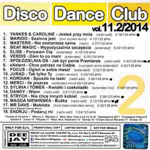 Various - Disco Dance Club Vol.11.2/2014