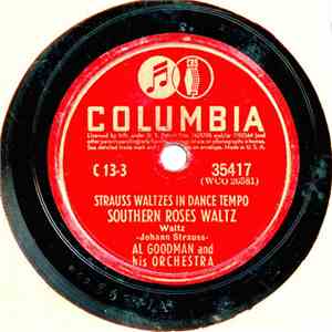 Al Goodman And His Orchestra - Strauss Waltzes In Dance Tempo