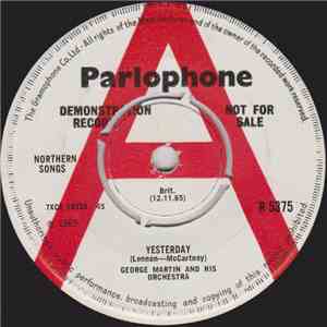 George Martin And His Orchestra - Yesterday