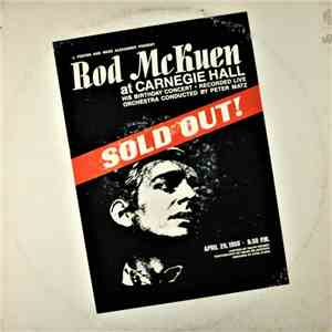 Rod McKuen - At Carnegie Hall