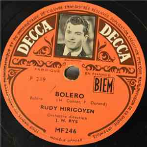 Rudy Hirigoyen - Bolero / Sur Un Air De Serenade