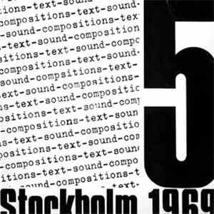 Various - Text-Sound Compositions 5: A Stockholm Festival 1969