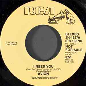 Avion - I Need You