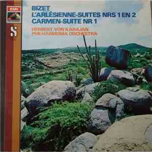 Bizet, Herbert von Karajan, Philharmonia Orchestra - L'Arlesienne-Suites Nrs 1 En 2 / Carmen-Suite Nr 1