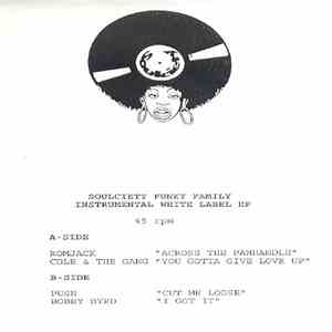 Various - Soulciety Funky Family Instrumental White Label EP