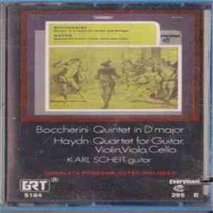 Boccherini / Haydn : Karl Scheit, Vienna Konzerthaus Quartet - Quintet In D ...