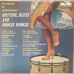 Various - Rhythm, Blues, And Boogie Woogie
