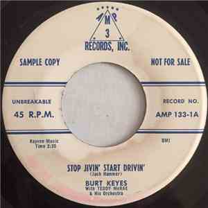 Burt Keyes With Teddy McRae & His Orchestra - Stop Jivin' Start Drivin' / T ...