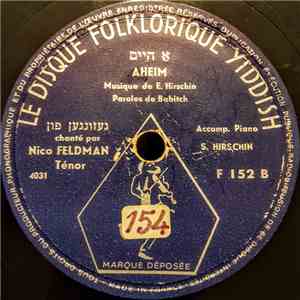 Nico Feldman - Aheim / Hatikwah
