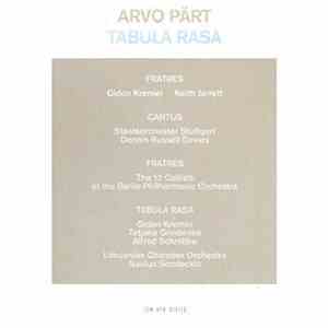 Arvo Pärt - Tabula Rasa