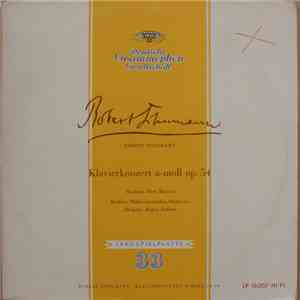 Robert Schumann, Monique Haas, Berliner Philharmoniker, Eugen Jochum - Piano Concerto, A Minor, Opus 54