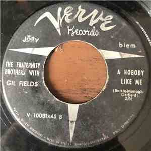 The Fraternity Brothers With Gil Fields - Passion Flower / A Nobody Like Me