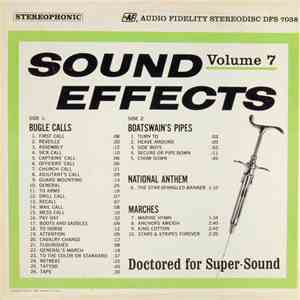 Unknown Artist - Sound Effects, Volume 7