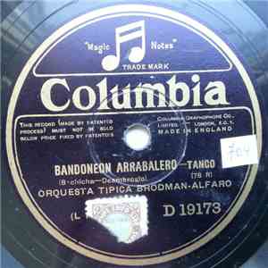 Orquesta Tipica Brodman-Alfaro - Bandoneon Arrabalero / Copacabana