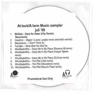 Various - At:tack/A:larm Music Sampler Juli '09