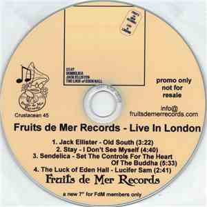 Various - Fruits De Mer Records Live In London