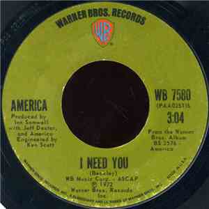 America - I Need You
