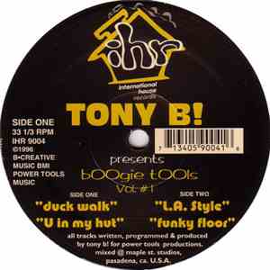 Tony B! - Boogie Tools Vol. # 1