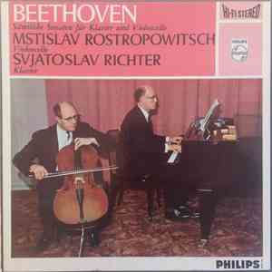 Beethoven / Mstislav Rostropowitsch, Svjatoslav Richter - Intégrale Des Son ...
