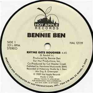 Bennie Ben - Rhyme Gets Rougher / I'm Taking Over