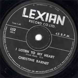 Christine Barnet - I Listen To My Heart