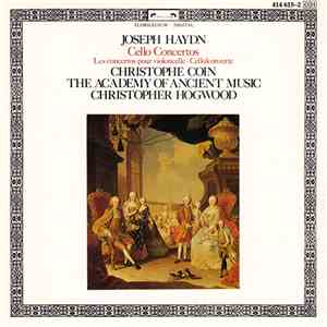Joseph Haydn, Christophe Coin, The Academy Of Ancient Music, Christopher Ho ...