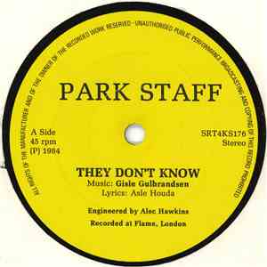 Park Staff - They Don't Know