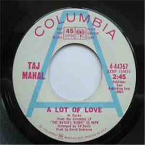 Taj Mahal - A Lot Of Love / Corinna