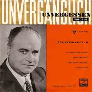 Benjamino Gigli - Benjamino Gigli - II