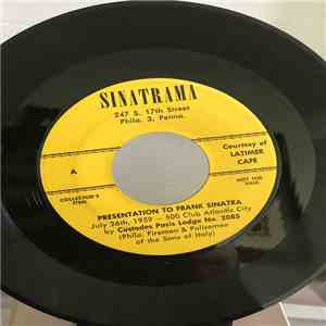 Frank Sinatra - Presentation to Frank Sinatra/Farewell to Tommy Dorsey