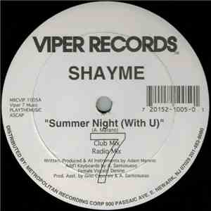 Shayme - Summer Night (With U)