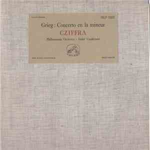 Grieg - Cziffra, Philharmonia Orchestra, André Vandernoot - Concerto En La  ...