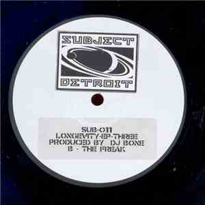 DJ Bone - Longevity EP Three