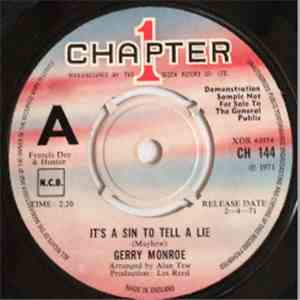 Gerry Monroe - It's A Sin To Tell A Lie