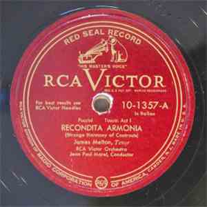 James Melton - Recondita Armonia / E Lucevan Le Stelle