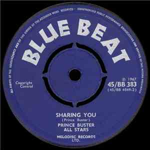Prince Buster All Stars - Sharing You / You'll Be Lonely And Blue On The Train