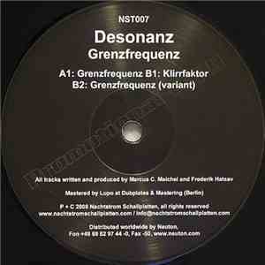 Desonanz - Grenzfrequenz