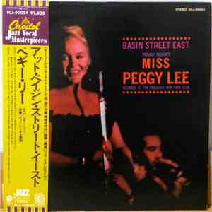 Peggy Lee - Basin Street East Proudly Presents Miss Peggy Lee Recorded At The Fabulous New York Club