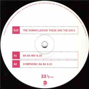 The Human League - These Are The Days
