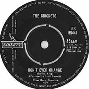 The Crickets - Don't Ever Change