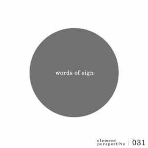 Words Of Sign - Element Perspective 031