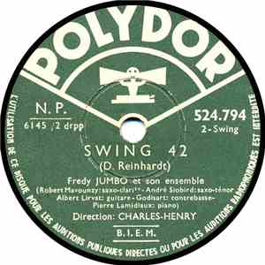 Fredy JUMBO et son ensemble - Swing 42 / Boogie-Woogie