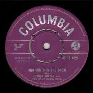 Johnny Duncan And The Blue Grass Boys - Footprints In The Snow