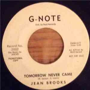 Jean Brooks - Tomorrow Never Came/Losing