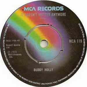 Buddy Holly - It Doesn't Matter Anymore