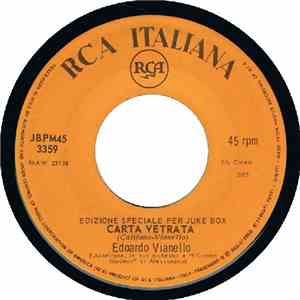 Edoardo Vianello - Carta Vetrata