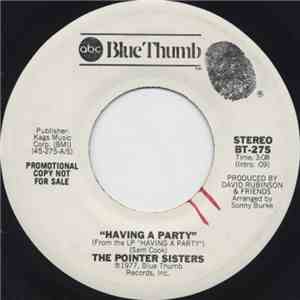 The Pointer Sisters - Having A Party